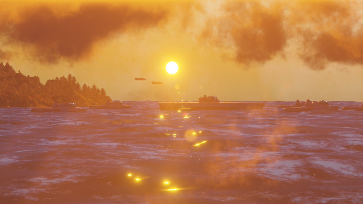 xavier03986832's tweet photo. #Blender #BlenderEevee
Sunset off the coast https://t.co/xQ6CrxeCkW