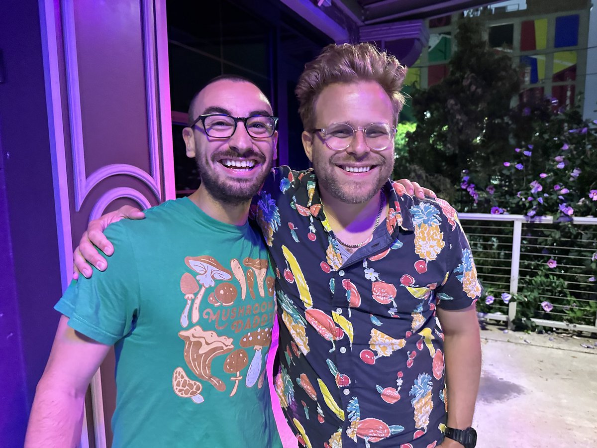 Thank you <a href="/adamconover/">Adam Conover</a> for an awesome night at <a href="/HeliumComedyBUF/">Helium Comedy BUF</a>