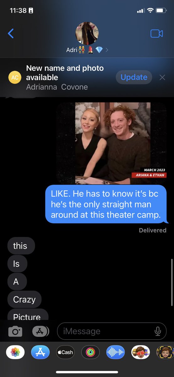 meggamarz's tweet photo. I love and support my girl Ari always. But growing up a theater kid I can spot this a MILE AWAY. https://t.co/YvQNmCcowH