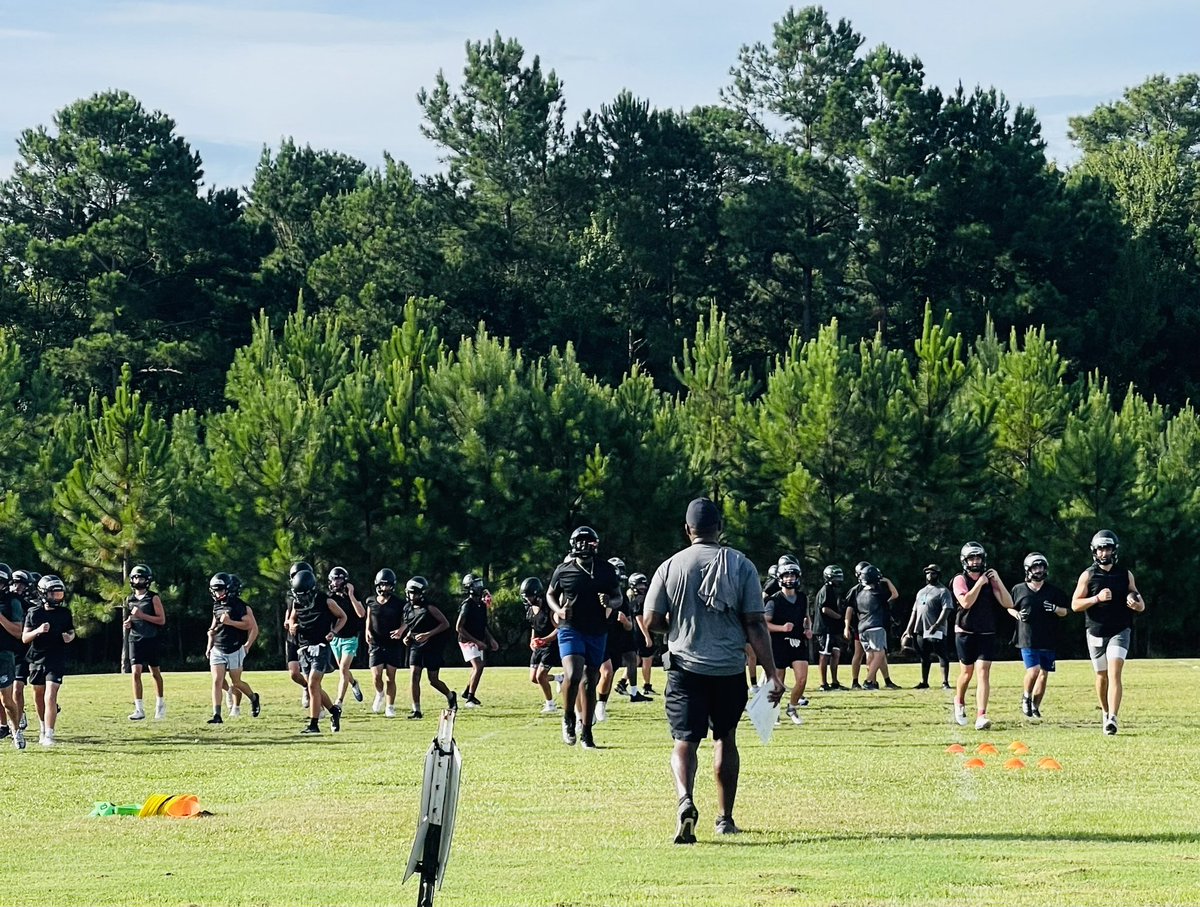 CoachRivens76's tweet photo. Atlantic Collegiate Academy’s first official football practice is in the books! We’re having a great time getting our players ready for some football!
GO ARMADA!⚓️🏈
@Atlantic_Armada 
#firstseason https://t.co/5NrgM6r9pp