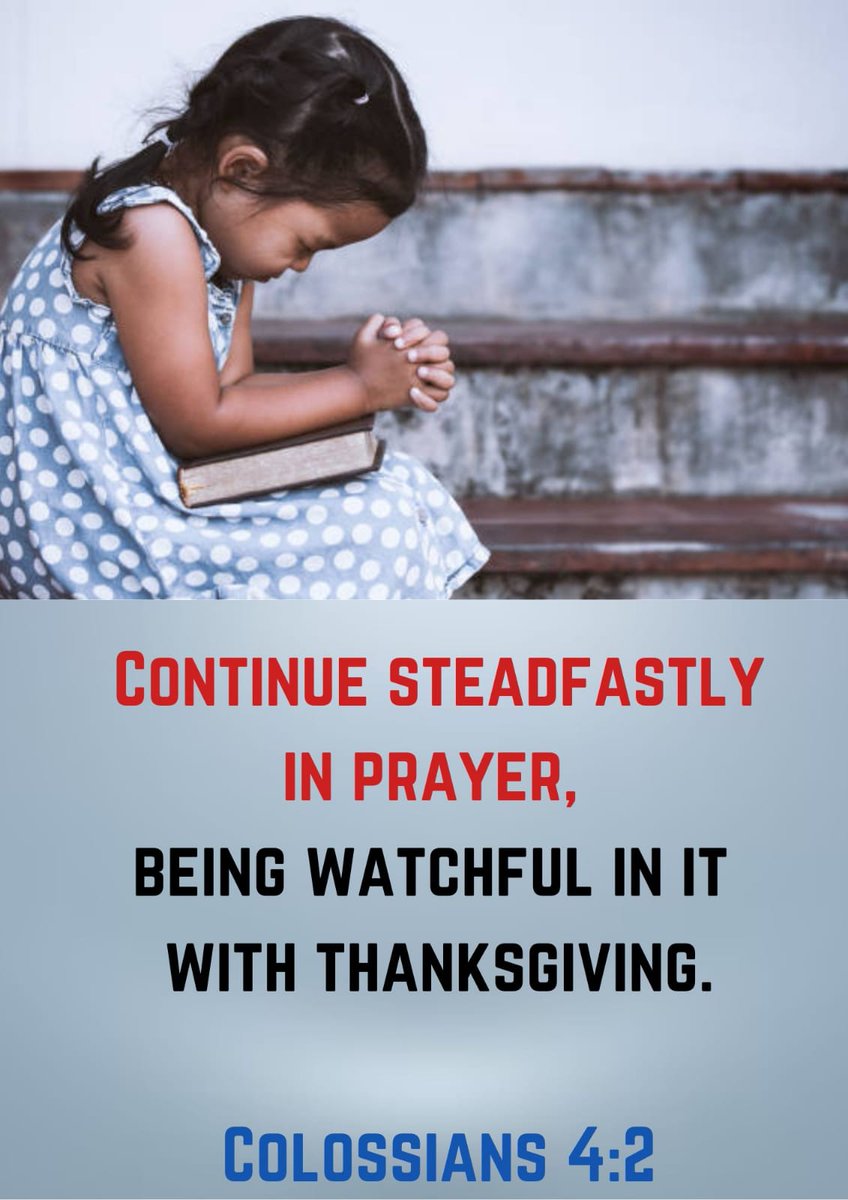 mikesthersusy's tweet photo. Prayer is our weapon against every onslaught of the enemy. If we are not watchful, we will get attacked from unexpected quarters. While we are watchful, we should also be thankful for every blessing and for everyone who are a blessing in our lives. Esther https://t.co/5VHxrnXQ1a