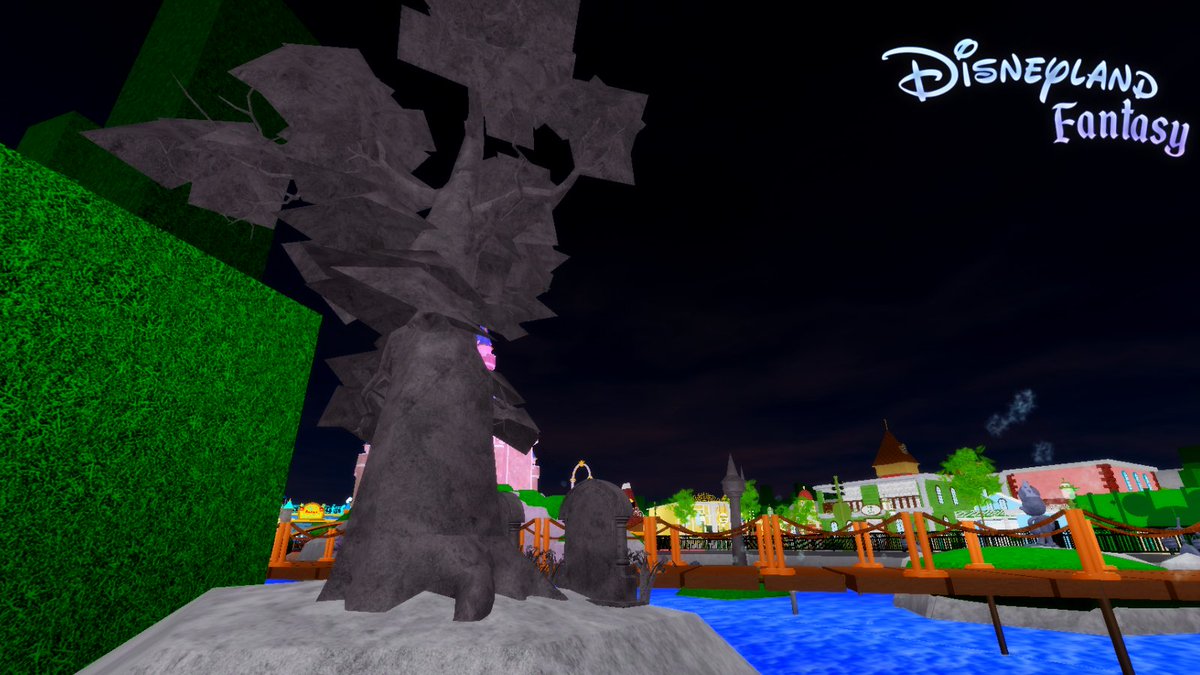 DLFRoblox's tweet photo. Today, we remember the pets of our beloved owners, Pooh Bear and Grizzly. Their gravestones and monuments are seen in the garden beside the castle as they look down on our park.🙏 https://t.co/YIrYySTnEV