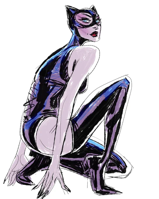 #catwoman #dccomics #fanartfriday #fanart