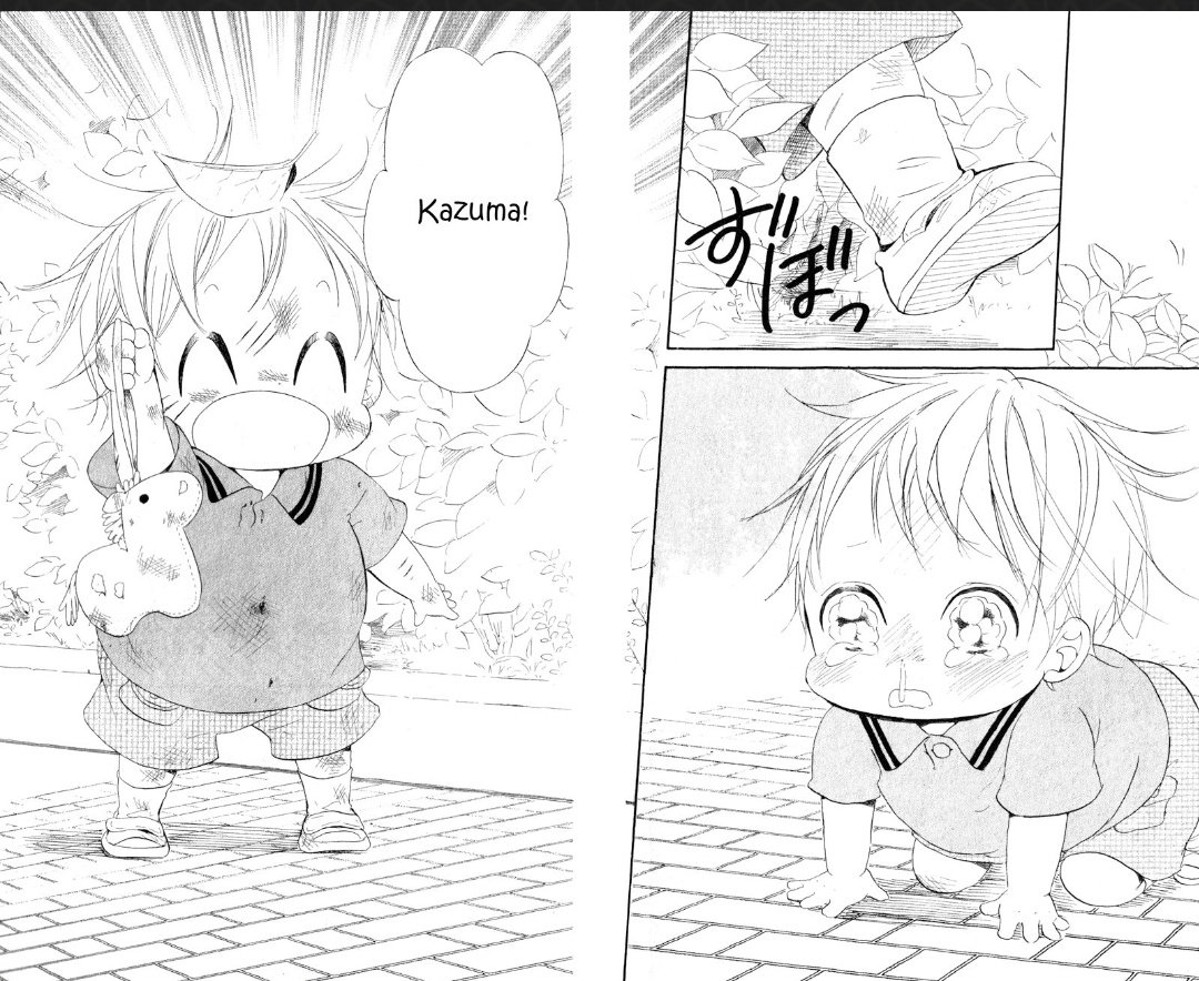 JusobSakinah's tweet image. Sometime a simple expression of caring is enough to touch others.

Not me, at 31 crying read Takuma fight cat for kazuma. He's good big brother 😭😭😭🥹🥹 #Gakuenbabysitter #chapter10