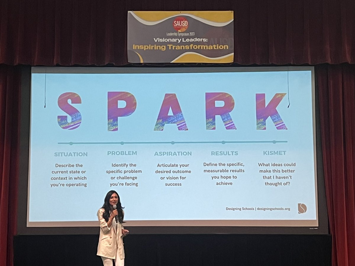 Day 2 of the @SantaAnaUSD leadership symposium @askMsQ inspired leaders by providing tips on how to stay relevant, visionary, and transformational leaders in the world of AI. #WeAreSAUSD #SAUSDgraduateprofile