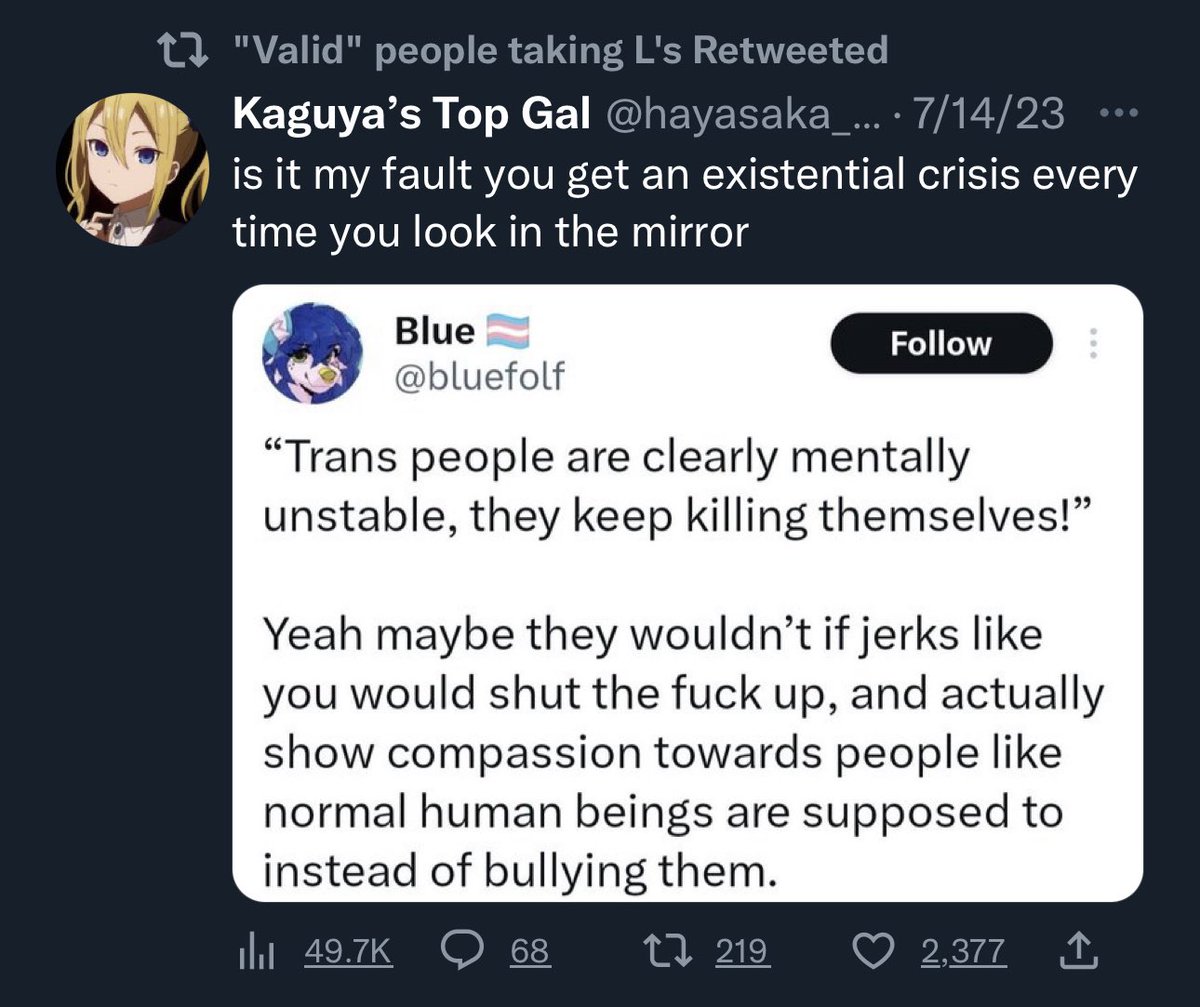 shreddyfox's tweet photo. I’m so fuckin sick and tired of this.

This is blatant and targeted harassment with the goal of causing self harm.

Folks feel real safe behind a keyboard… https://t.co/ioiZ03Ahdt
