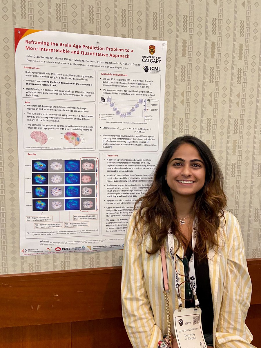 g_nehaa's tweet photo. First time presenting our work (@MahsaDibaji, @lab_ai2) at an international conference!
Thanks #IMLH &amp; @icmlconf for the wonderful opportunity 😇 https://t.co/tVQ9AtdjIL
