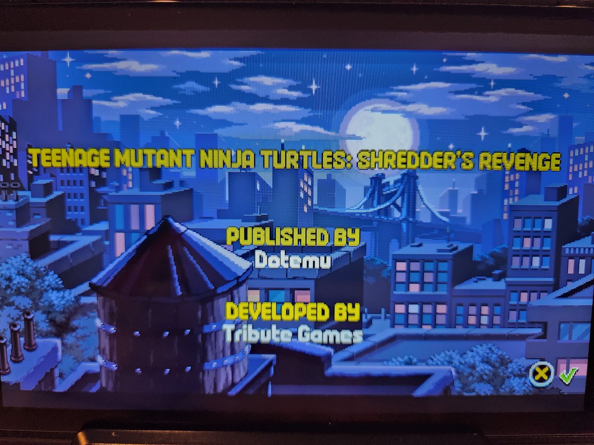 TJ_Hall36's tweet photo. #4 TMNT Shredder's Revenge (Steamdeck) #beatit2023 https://t.co/mfd9BeUkDc