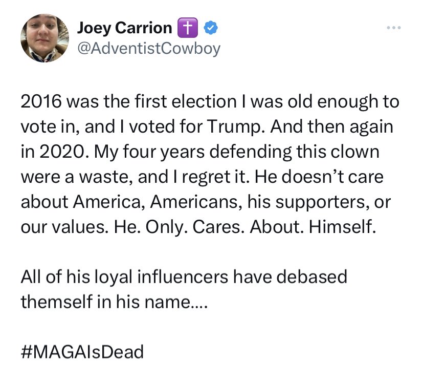 Republicans against Trump tweet media