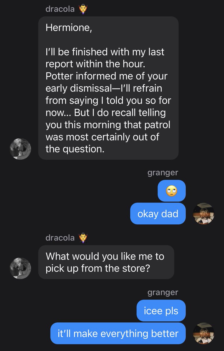 itsteryn's tweet photo. #hpsummerofsin Draco still isn’t very hip with the Muggle lingo. https://t.co/xPw2zvmLH4