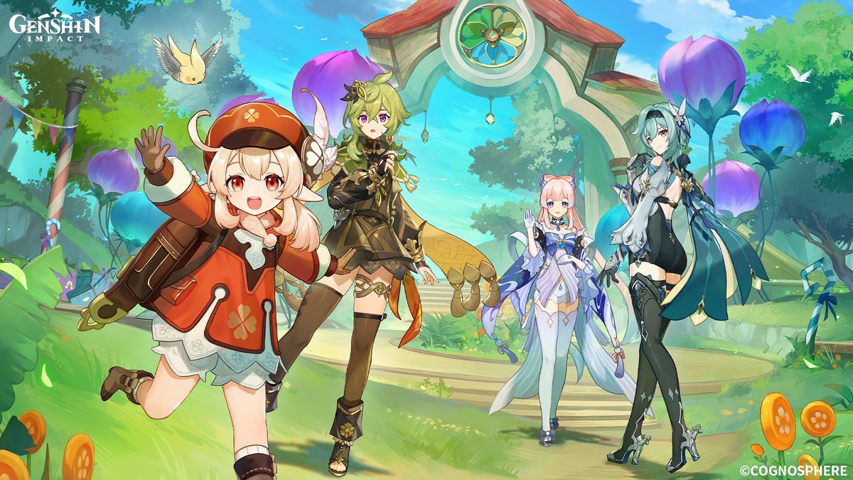 genshinimpactes's tweet photo. ¡Ha llegado la serie de fondos de pantalla "¡Verano, diversión, un gran dominio!"!

Hagan clic en este enlace para descargarlos en diferentes tamaños
https://t.co/A1ZrwLqJfV

#GenshinImpact https://t.co/wRsf5wXCN9