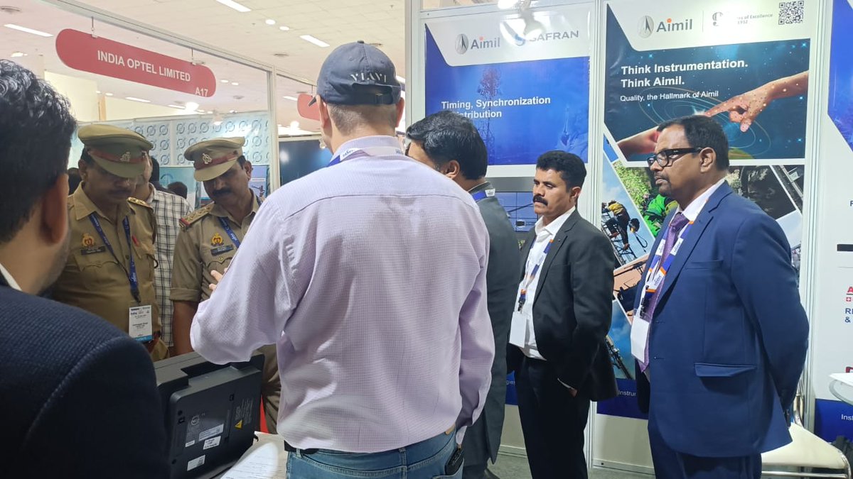 AimilLtd's tweet photo. Thank you for visiting our stall at the 8th International Police Expo in Pragati Maidan, New Delhi on July 26-27, 2023. #ThankYou #CustomerAppreciation #Innovation #PoliceExpo2023 #Aimil #Success #Exhibition #StayConnected #FutureEvents #MeetAgain #EventUpdate #AimilAtExhibition https://t.co/motupqJUoN