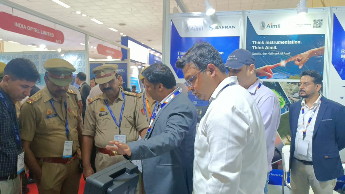 AimilLtd's tweet photo. Thank you for visiting our stall at the 8th International Police Expo in Pragati Maidan, New Delhi on July 26-27, 2023. #ThankYou #CustomerAppreciation #Innovation #PoliceExpo2023 #Aimil #Success #Exhibition #StayConnected #FutureEvents #MeetAgain #EventUpdate #AimilAtExhibition https://t.co/motupqJUoN