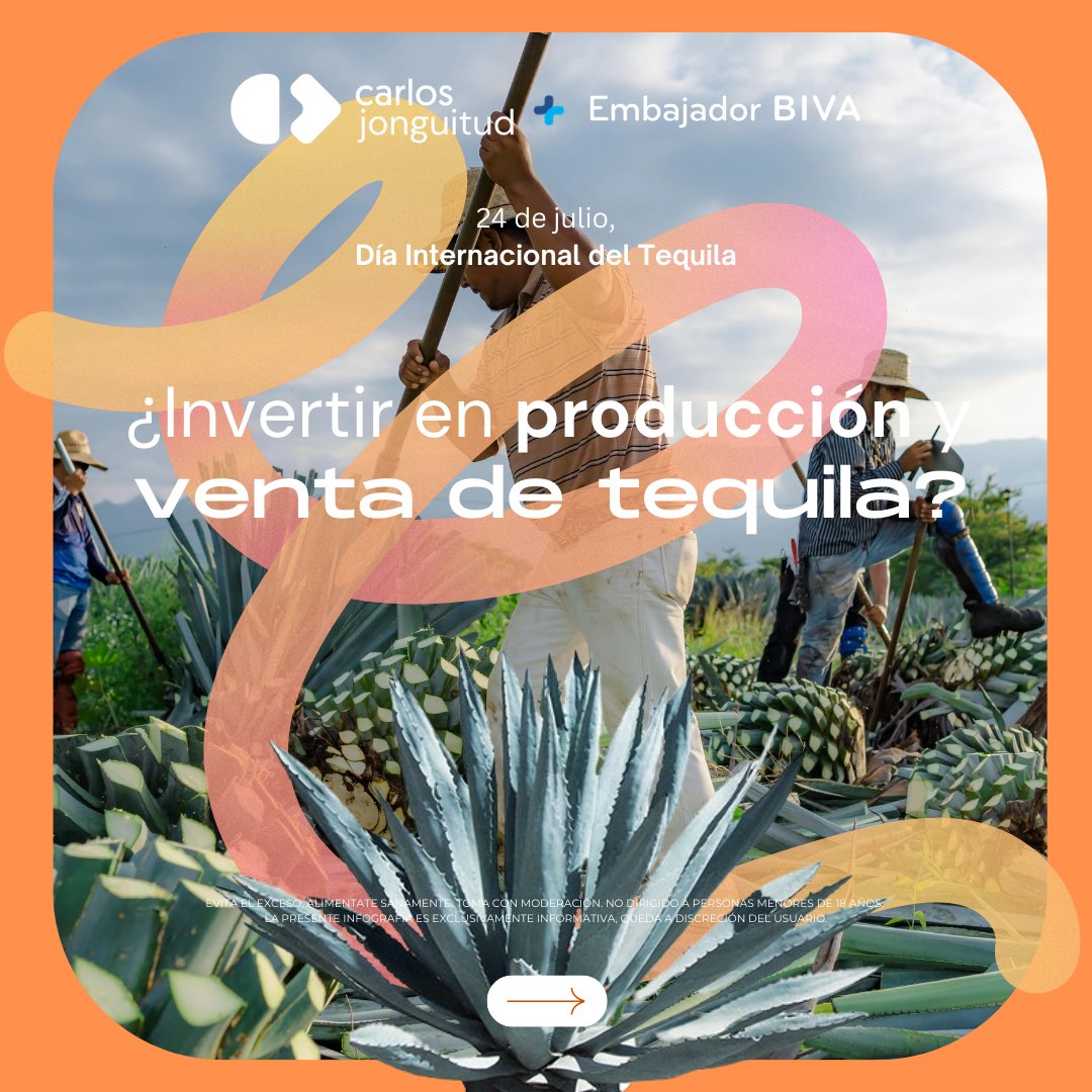 cajonguitud's tweet photo. Un 24 de Julio de 2006, @UNESCO declaró al #Tequila como patrimonio mundial. Por esta razón celebramos el #DíaInternacionalDelTequila.
Esta bebida de México ampliamente conocida en el mundo, ha sido difundida gracias a emisoras como @JoseCuervo #Becle $CUERVO
#BIVAUniversitario https://t.co/8woYFyaIwJ