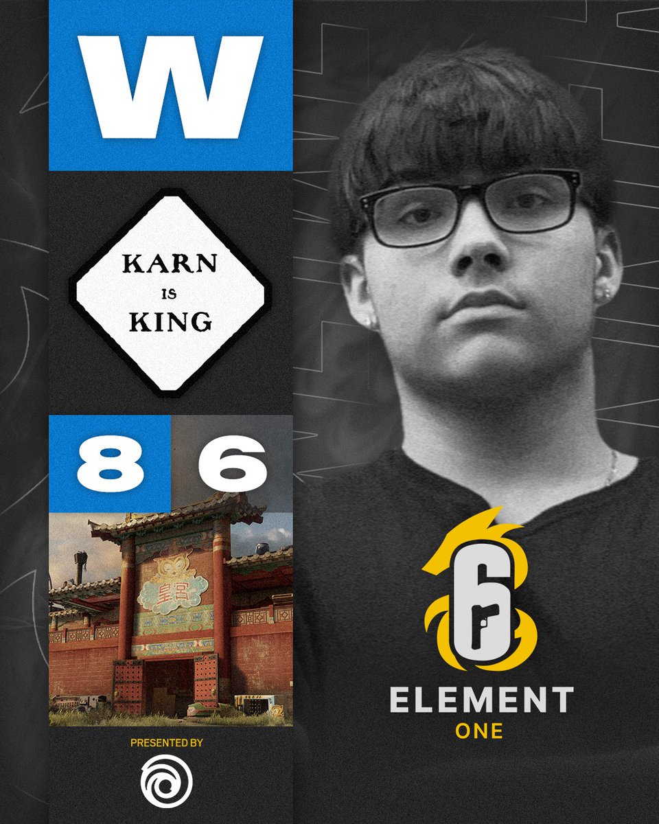 R6esports_news's tweet photo. โ ๏ธ๐บ๐ธ ๐๐๐ฅ๐ก & ๐๐ข ๐๐ฅ๐ ๐ฌ๐ข๐จ๐ฅ ๐๐๐๐ ๐๐ก๐ง ๐ข๐ก๐ ๐๐๐๐ ๐ฃ๐๐ข๐ก๐ฆ
WHAT A SERIES! WHAT A GRAND FINAL!
With a 3-2 win in an incredible Bo5 against GGG, Karn & Co are your #R6ElementOne Champions!
GG to GGG for the amazing run!
Congrats Karn & Co!
MVP: @Kixhro ๐บ๐ธ https://t.co/koIOeAqn8w
