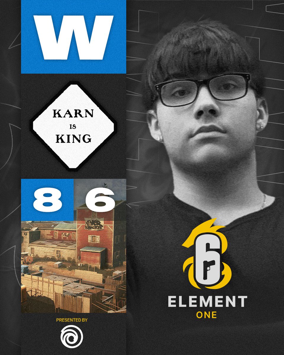 R6esports_news's tweet photo. โ ๏ธ๐บ๐ธ ๐๐๐ฅ๐ก & ๐๐ข ๐๐ฅ๐ ๐ฌ๐ข๐จ๐ฅ ๐๐๐๐ ๐๐ก๐ง ๐ข๐ก๐ ๐๐๐๐ ๐ฃ๐๐ข๐ก๐ฆ
WHAT A SERIES! WHAT A GRAND FINAL!
With a 3-2 win in an incredible Bo5 against GGG, Karn & Co are your #R6ElementOne Champions!
GG to GGG for the amazing run!
Congrats Karn & Co!
MVP: @Kixhro ๐บ๐ธ https://t.co/koIOeAqn8w