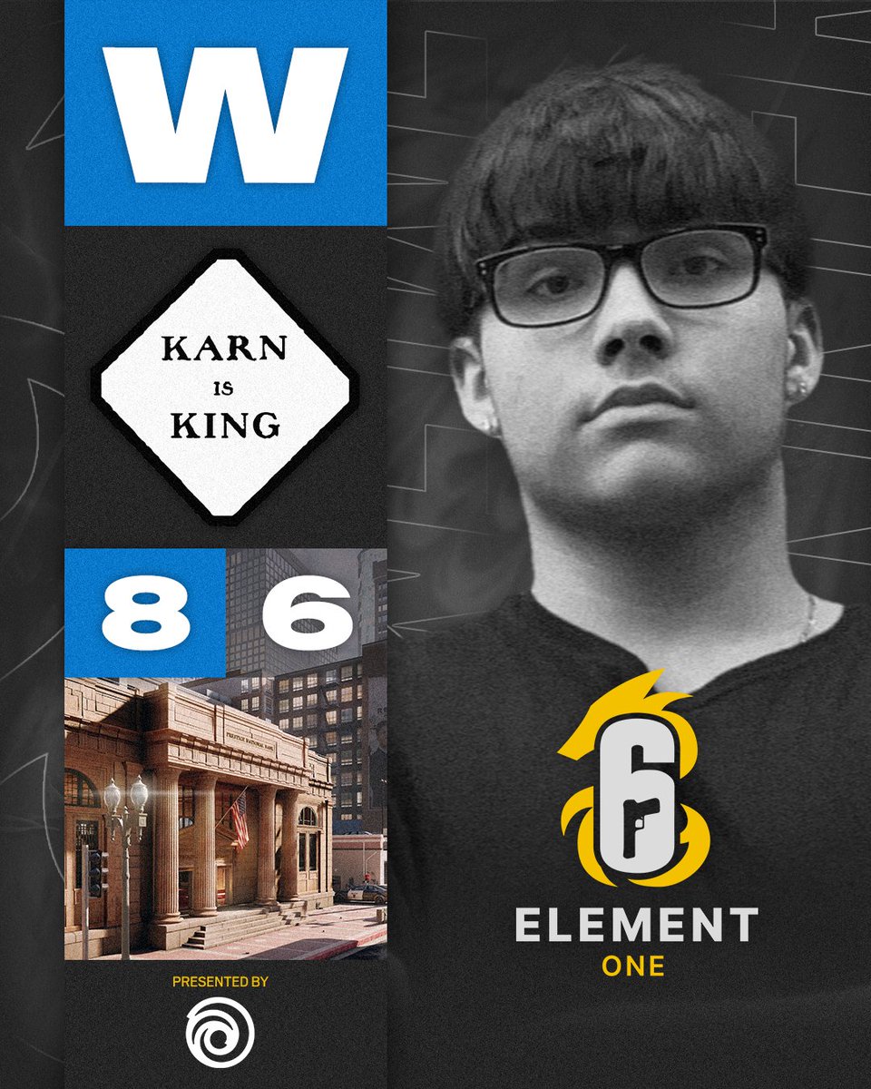R6esports_news's tweet photo. ๐บ๐ธ Karn & Co 3-2 GGG ๐บ๐ธ
๐ด 5-7 Clubhouse
๐ด 5-7 Chalet
๐ข 8-6 Theme Park
๐ข 8-6 Oregon
๐ข 8-6 Bank
MVP: @Kixhro ๐บ๐ธ
#R6ElementOne https://t.co/HMiuAuOSw0