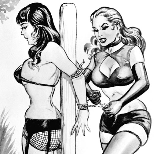 fethistory's tweet photo. Some rope-play from the new Stanton book, Bound To Please > https://t.co/sysqJvuP5N Peek inside > https://t.co/3b7r1CGFoB
.
.
#ericstanton #fethistory #vintageart #irvingklaw #johnwillie #1950s #vintagefetish #vintagefetishart #bettiepage #bilbrew #ponygirls https://t.co/G0rvb3Hh8u