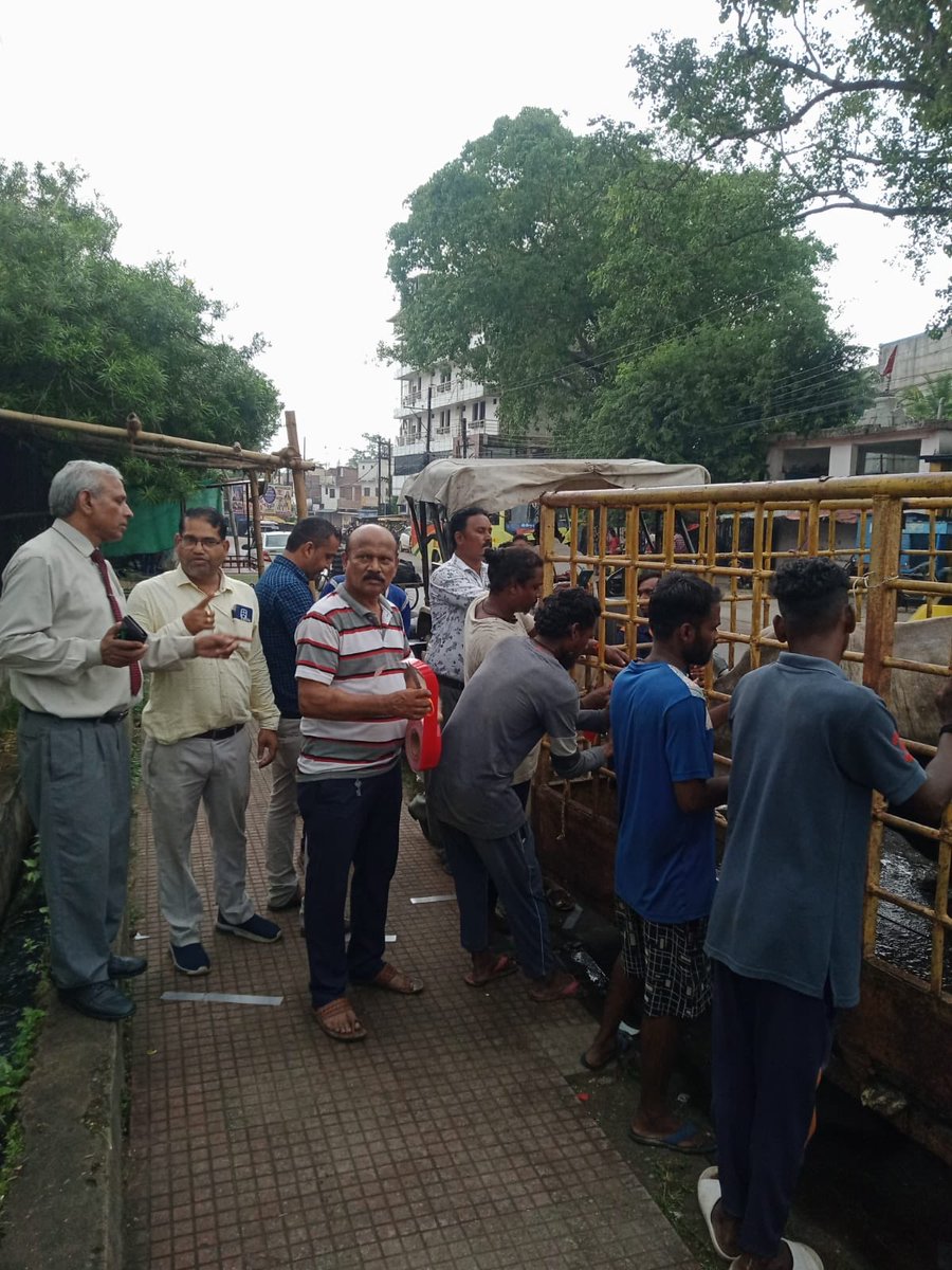 IASTripathiCG's tweet photo. #StrayCattle #Relocation #WarFootingMode #Continues #JointAction #ULB #AnimalWelfare #Tagging #ReflectiveBands @RaigarhDist @ChhattisgarhCMO @RChoubeyCG @amitabhjn @KPSingh_IAS https://t.co/gkoDMpLKvU