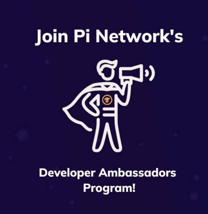 jatingupta0003's tweet photo. 🚀 Exciting News! 🚀 The #DeveloperAmbassador Program is LIVE! 🎉 Join now and become a part of our amazing community! 🔥🤝

Retweet 🔁 to spread the word and invite developers to deploy apps. 🌟 Stand a chance to win 1000 Pi 💰

#PiNetworkLive #PiNetwork #jatin #piavengerbanker https://t.co/fQfTfP1d6Q