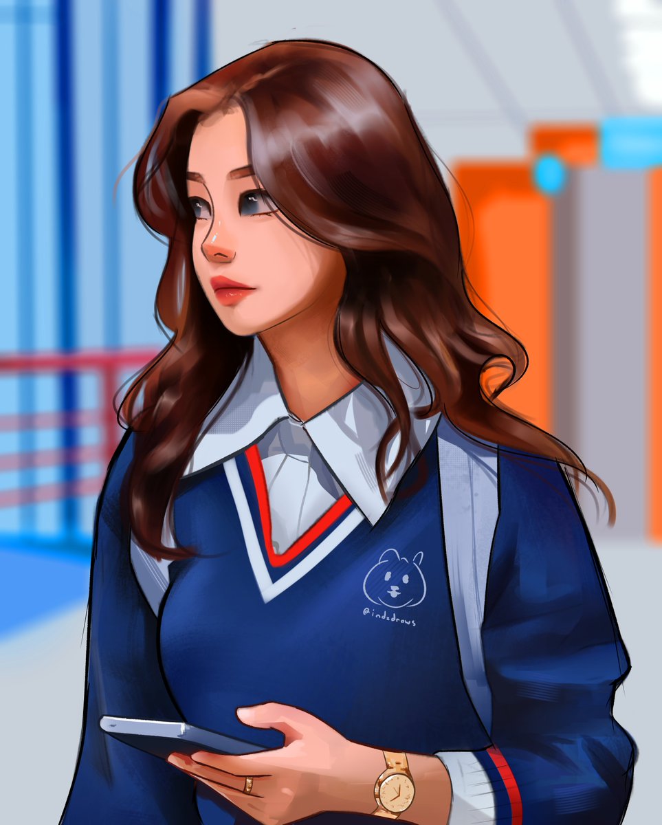 Schoolgirl 💙

#IndigoArts #DigitalArt
