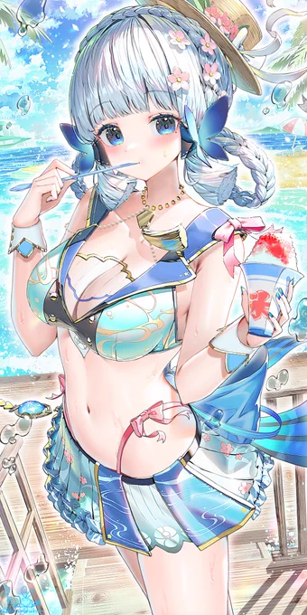水着綾華 #原神 #Genshinlmpact