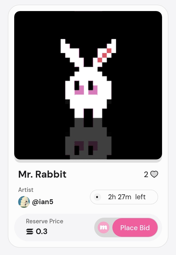 🔴 2h 30m left.
Let's gooo join guyss before ends!!

🔗 Link : mallow.art/artwork/Bpsp4L…

#NFTs #NFTshill #NFTCommunity