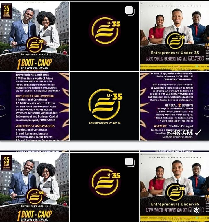 Ent_under_35's tweet photo. Now you too can live as a 21st century Outstanding MD/CEO 

Chat on Whatsapp now and register for this 35 days young 🌱 Entrepreneurs Boot-Camp 
This is the live long Entrepreneur Under- 35 Project 

Chat Now on Whatsapp 08067557887; 08160623459

Let's Moooovvvee https://t.co/2k8bGIFP4g