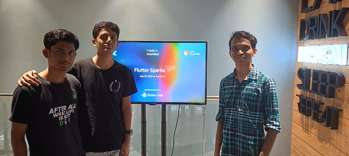 SooryarajD's tweet photo. Having a blast at the #FlutterSparks event in Mumbai! 🚀 First session was incredible, and I can't wait for what's next! #Flutter #FlutterMumbai  @MumbaiFlutter https://t.co/S51p45aj7M