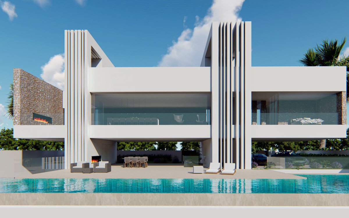 LPAS_Spain's tweet photo. #DesignVilla with a panoramic views over Guardamar del Segura and the Mediterranean Sea. It has 5 bedrooms, 6 bathrooms, 4 toilets and several terraces with a total of 180,00 m², overlooking the Sierra del Recorral, located in Rojales, #Spain https://t.co/GMvegT3xKm #realestate https://t.co/Qv4qRG34nj
