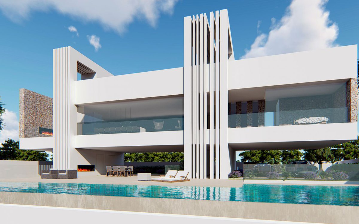 LPAS_Spain's tweet photo. #DesignVilla with a panoramic views over Guardamar del Segura and the Mediterranean Sea. It has 5 bedrooms, 6 bathrooms, 4 toilets and several terraces with a total of 180,00 m², overlooking the Sierra del Recorral, located in Rojales, #Spain https://t.co/GMvegT3xKm #realestate https://t.co/Qv4qRG34nj