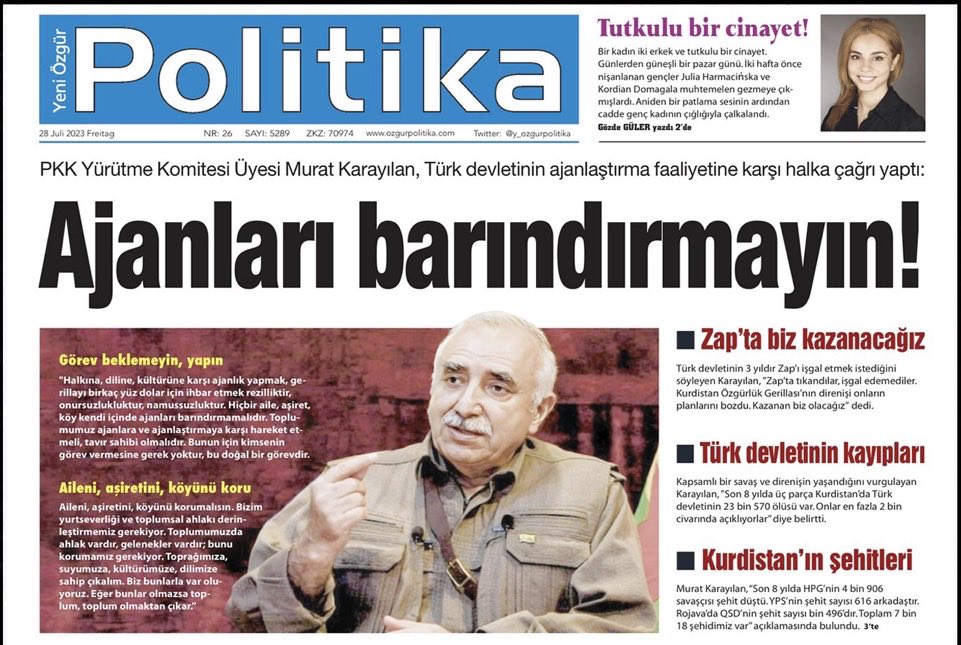 nedimsener2010's tweet photo. Terörist PKK’lılara göre; PKK’lı olmayan her Kürt ajandır…

Bu açıklamalar infaz emridir.

OYSA PKK KÜRT KATİLİ BİR TERÖR ÖRGÜTÜDÜR https://t.co/CSGcKSwUah