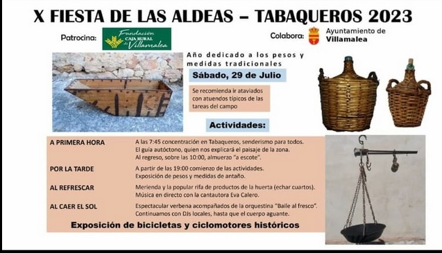 DiscosRuidosos's tweet photo. X Fiesta de las Aldeas - #Tabaqueros 2023 https://t.co/JDbWhfdTTG