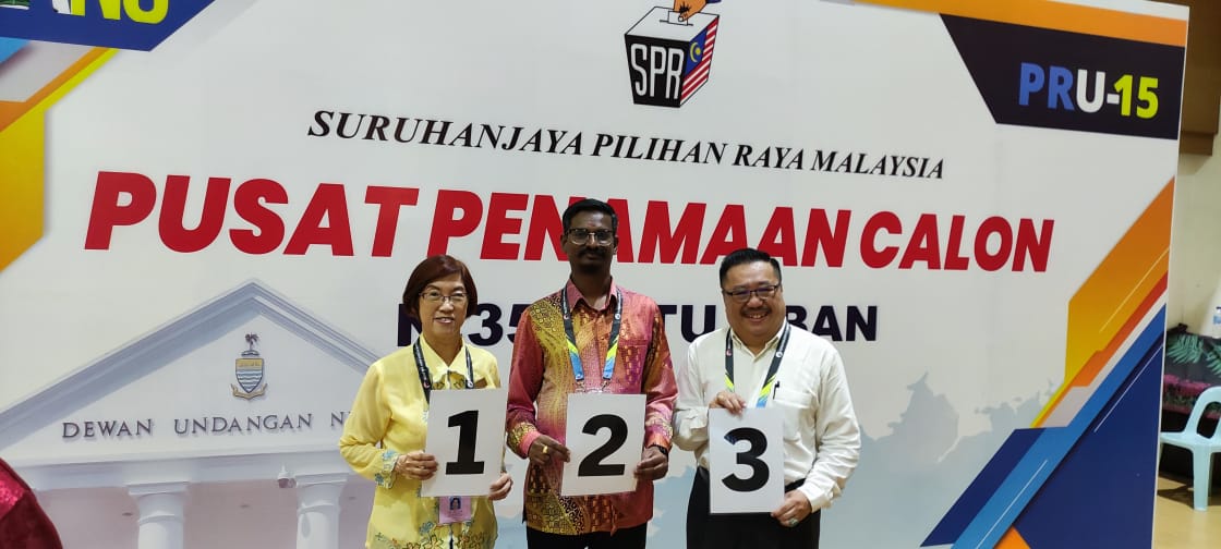 KNLeeMUDA's tweet photo. Penamaan calon N35 Batu Uban di Pulau Pinang telah selesai. Saya bersedia untuk memenuhi keperluan penghuni Batu Uban dan berkhidmat untuk semua rakyat Pulau Pinang.

Saya Calon No. 1 di DUN N35 Batu Uban https://t.co/pQFdUPlIJj