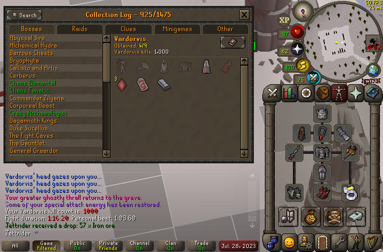 jettriderrs's tweet photo. Loot from 1000 Vardorvis, day 3 https://t.co/UsEY2iP1h6