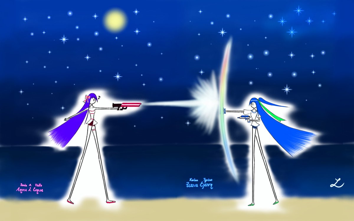 LSingclair's tweet photo. Water gun fights are the best in the summer!
夏にはやっぱり水鉄砲の戦いだよね!
Video : https://t.co/hdxSjpvgOT
#OriginalCharacter #Fairy #Girl #Sea #Baech #WaterGun #SquirtGun #創作 #少女 #精霊 #海 #浜 #水鉄砲 https://t.co/RLztJbsORl