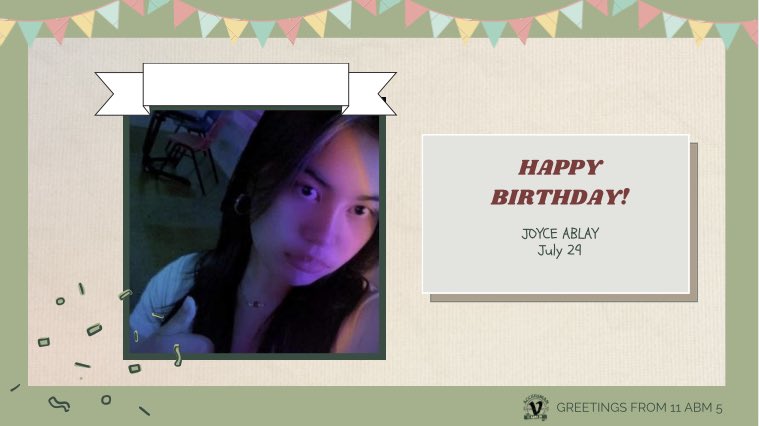 XIABMV's tweet photo. Light the Candles🎂 and start singing! 🎶

Best wishes on your special day, as you begin another wonderful journey this year. Happy birthday, Joyce! 🎉 https://t.co/8BtQCfVIig