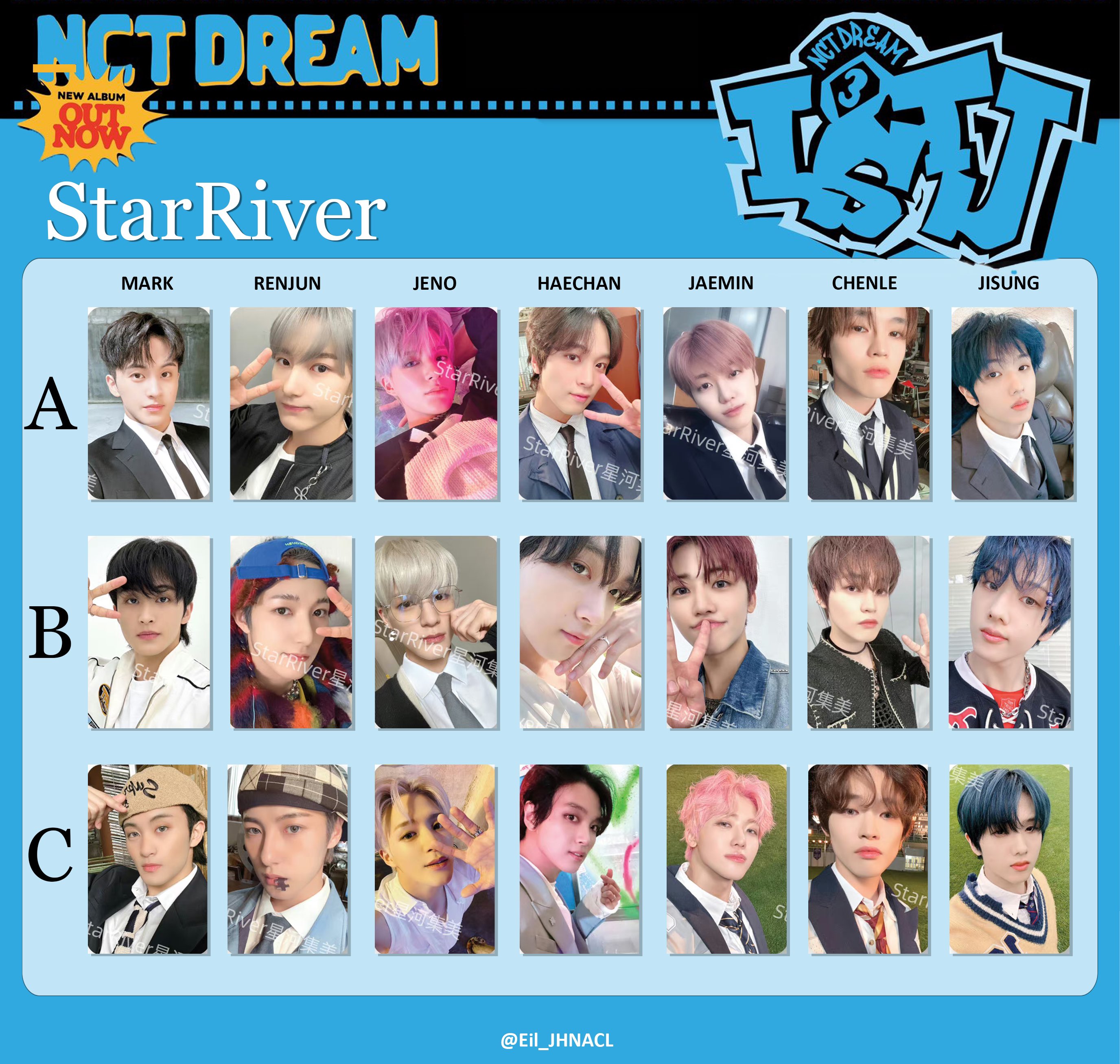 NCTDREAM ISTJ ジェノ　中華　中国　makestar スターチャット NCTDREAM ISTJ ジェノ 中華 中国 makestar スターチャット