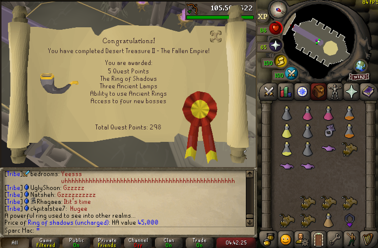 SparcmacLive's tweet photo. Desert Treasure 2 completed after only 37 hours! https://t.co/KBZuqW1981