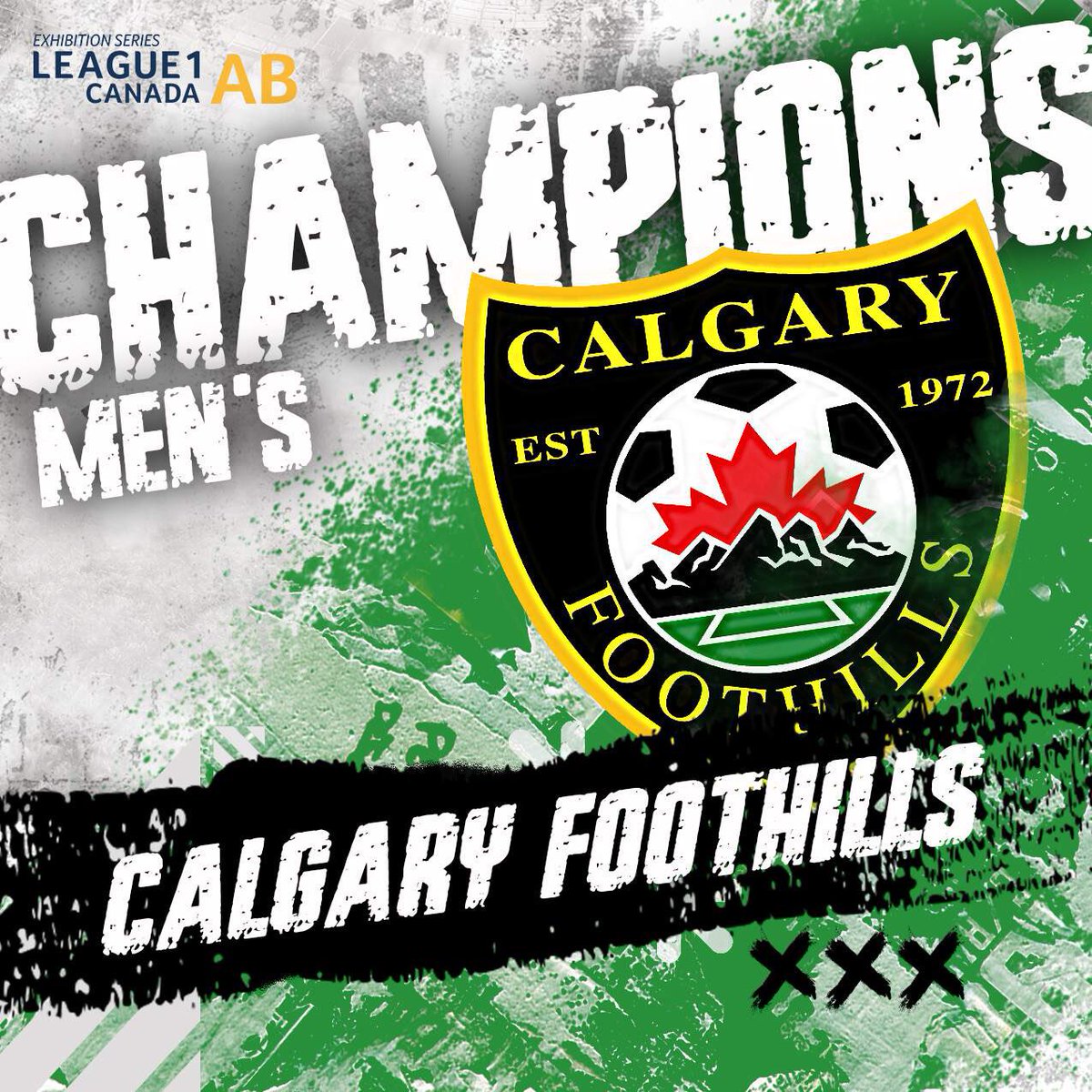 AlbertaPLSoccer's tweet photo. We congratulate @FoothillsFCU23 and @BlizzardWSC who were crowned champions of @league1alberta in Men’s and Women’s divisions, respectively.

#league1alberta https://t.co/CocTJDRfXE