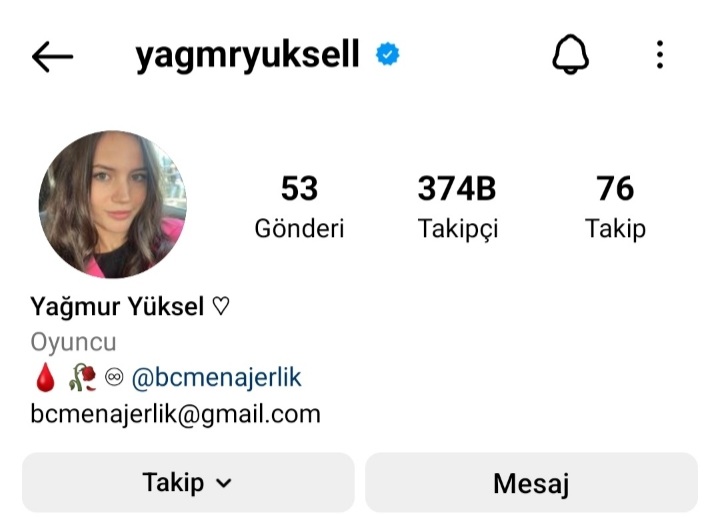 Meleğim mavi tık almış çok şükür daha da zirvelere👏💫🌟❤🐥