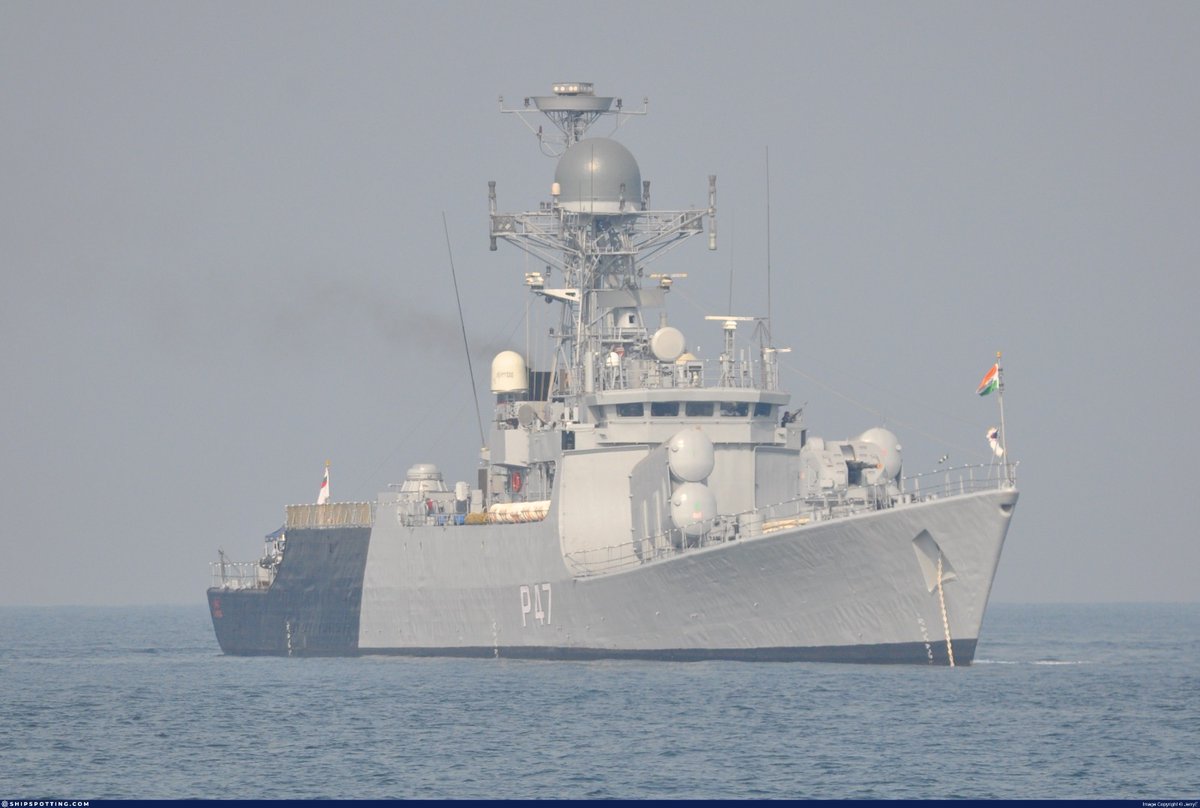sidhant's tweet image. Indian Naval Ship Khanjar to visit Trincomalee, Sri Lanka from 29-31 July.
