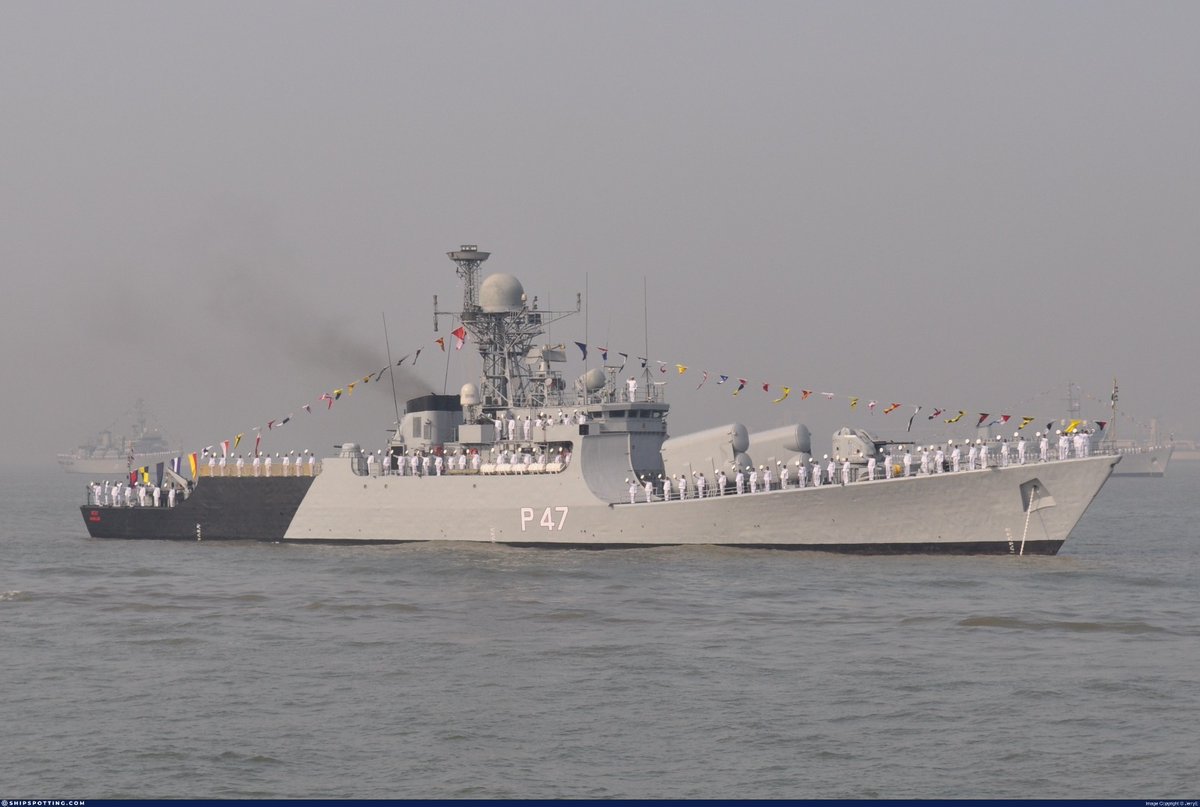 sidhant's tweet image. Indian Naval Ship Khanjar to visit Trincomalee, Sri Lanka from 29-31 July.