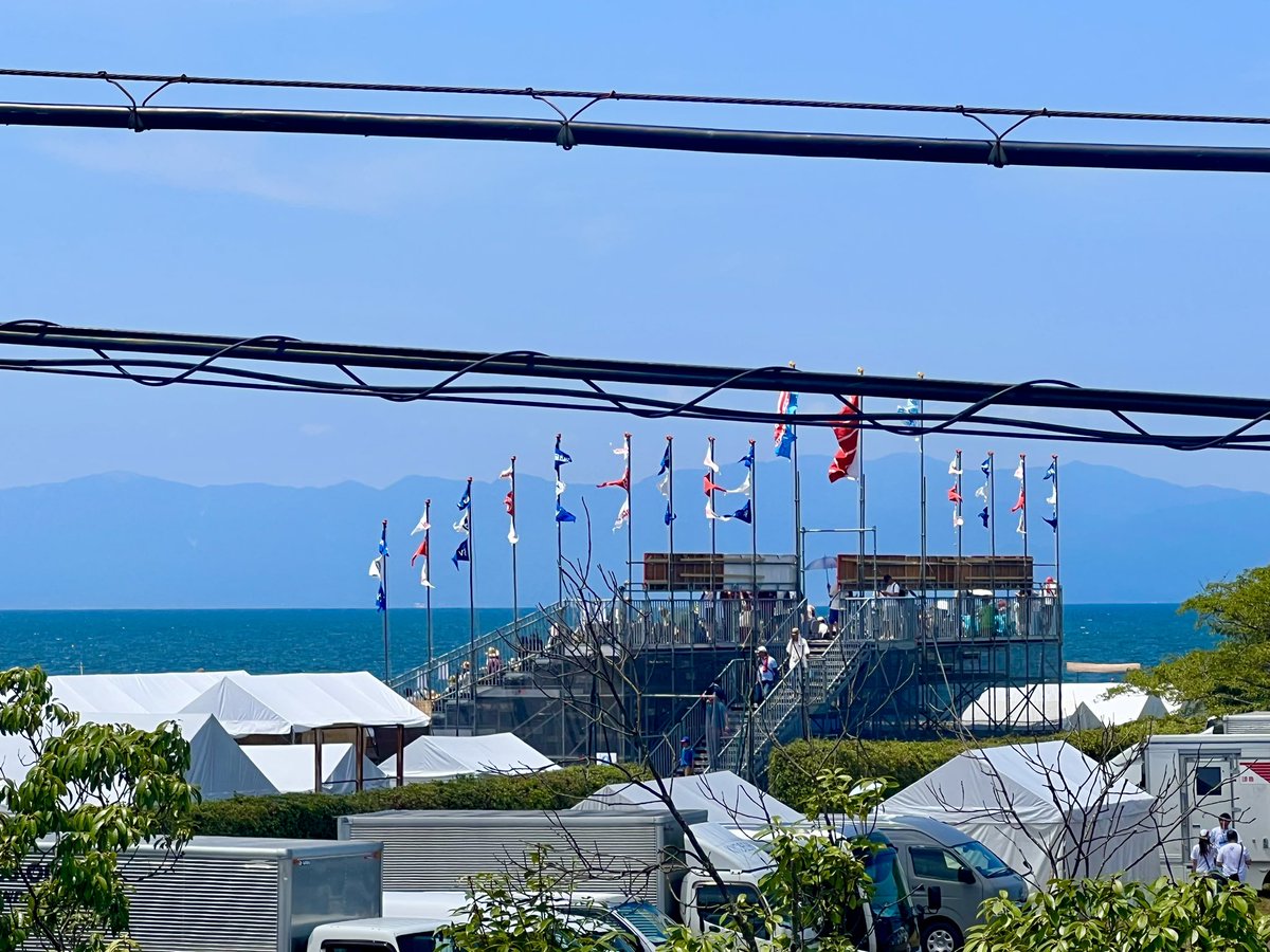 nnm20190423's tweet image. #鳥人間コンテスト2023 来た
 #滋賀県彦根市  #びわこ  #琵琶湖