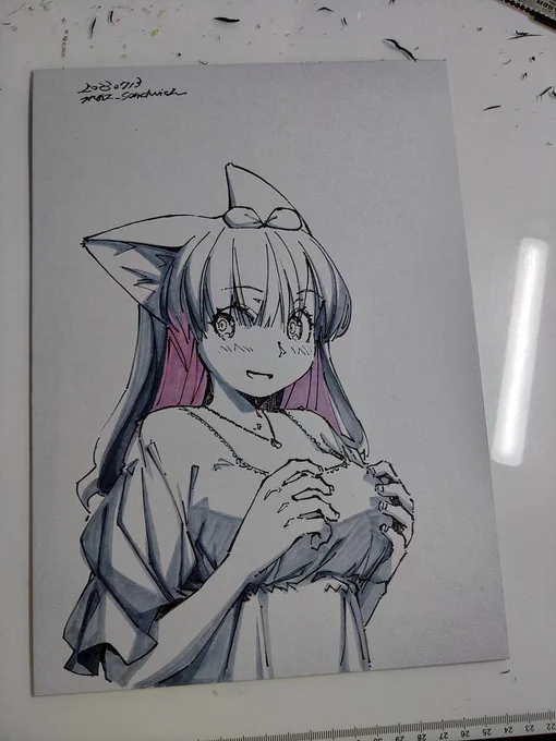 ちょっとこれは描き途中