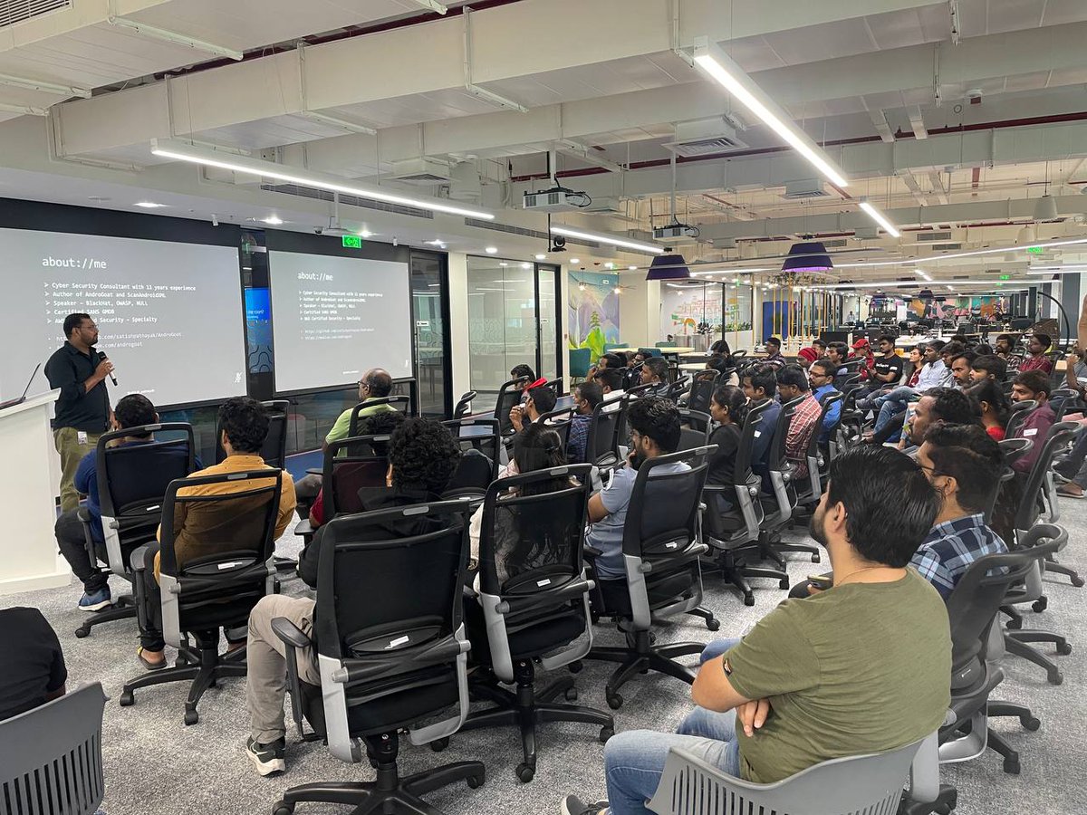 nalinikanth99's tweet photo. July null meet in progress. @satish_patnayak talking about Shift-left Security - IaC @nullhyd @thoughtworksIN https://t.co/zKiaAXjUqg