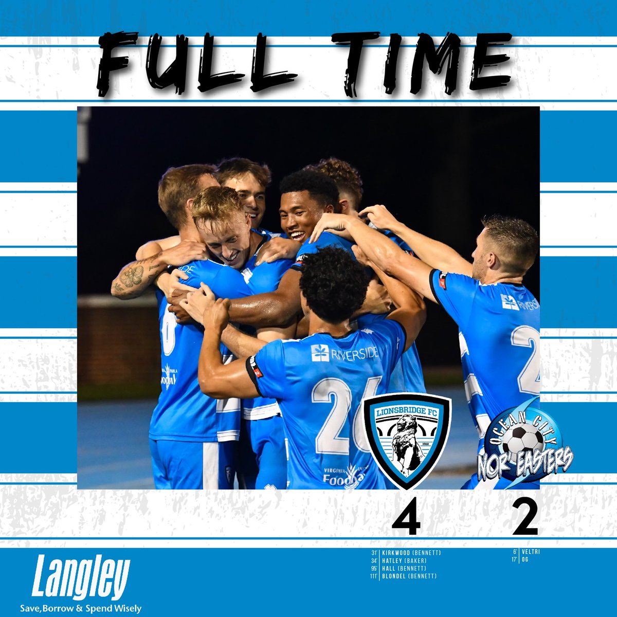 PRESENTING YOUR <a href="/USLLeagueTwo/">USL League Two</a> EASTERN CONFERENCE CHAMPIONS! #UpTheBridge 🦁