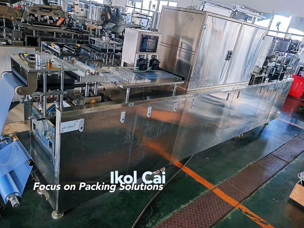 IkolCai's tweet photo. DPP 260 面膜泡罩包装机，发货。
​Shipping, DPP 260 Automatic Blister Packing Machine for Facial Mask Packing.🌈

Ikol Cai
+8618968820767
sales03@cngrandmachinery.com
ikol2014@gmail.com

#blisterpackingmachine
#blisterpackagingmachine
#facialmaskpackingmachine https://t.co/o9bAC8HbLK