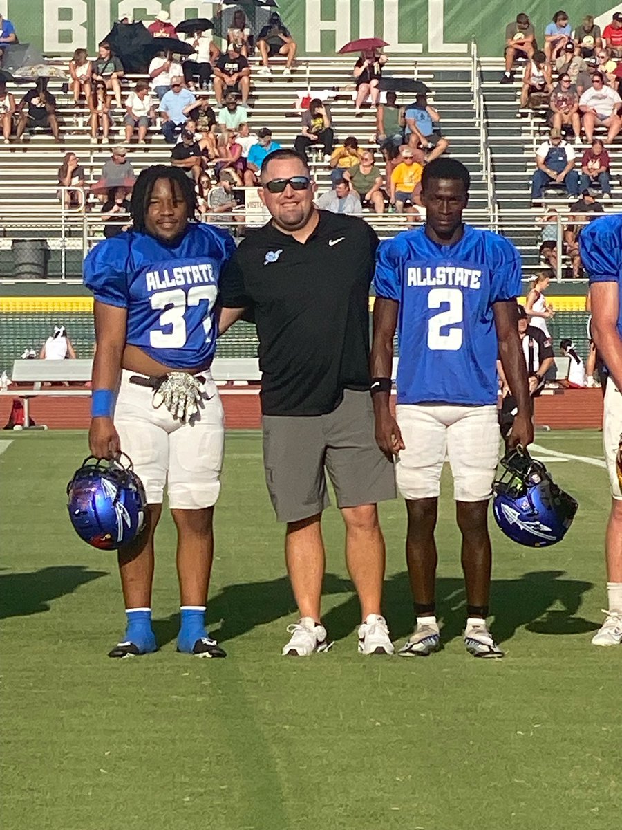 Tre &amp; Cam represented the Chieftains well tonight at the All State game! Cam had 4tkls/1 PBU, &amp; Tre had 4 catches for 43yds 1TD!