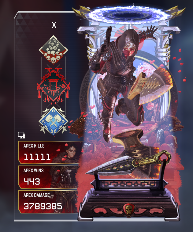 ixyuuu's tweet photo. 11,111Kills
#ApexLegends https://t.co/0yBn41sxB4